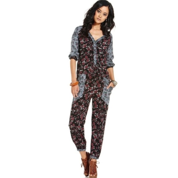 Free People Tops - Free People Sheila Floral Festival Jumpsuit Romper